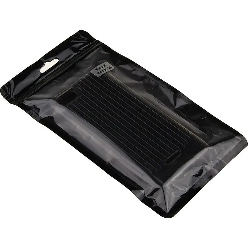 Чохол-накладка Toto Glass TPU Case Xiaomi Redmi 6A Black/Transparent - фото 2