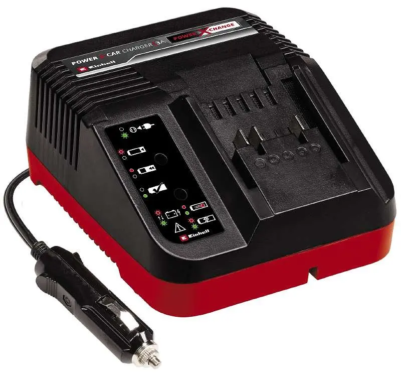 Зарядное устройство для Power X-Car Charger 3A PXC 18В 3А Einhell hoz0014246 - фото 2