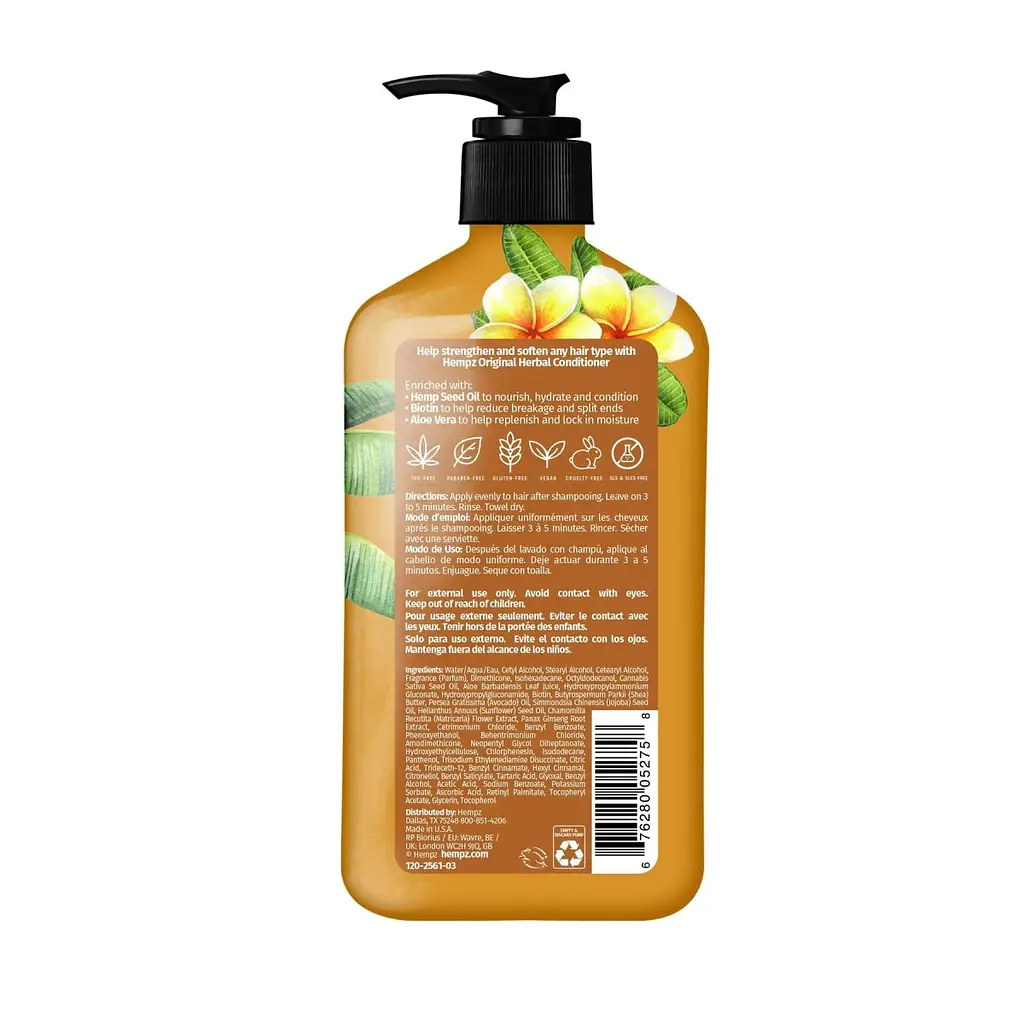 Кондиціонер "Оріджинал" відновлюючий Hempz 500 ml - фото 2