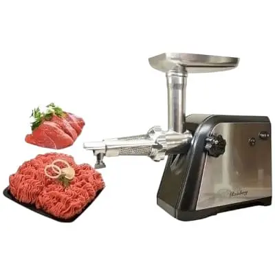 Електрична м'ясорубка з насадками для соку Rainberg RB-672  - фото 9