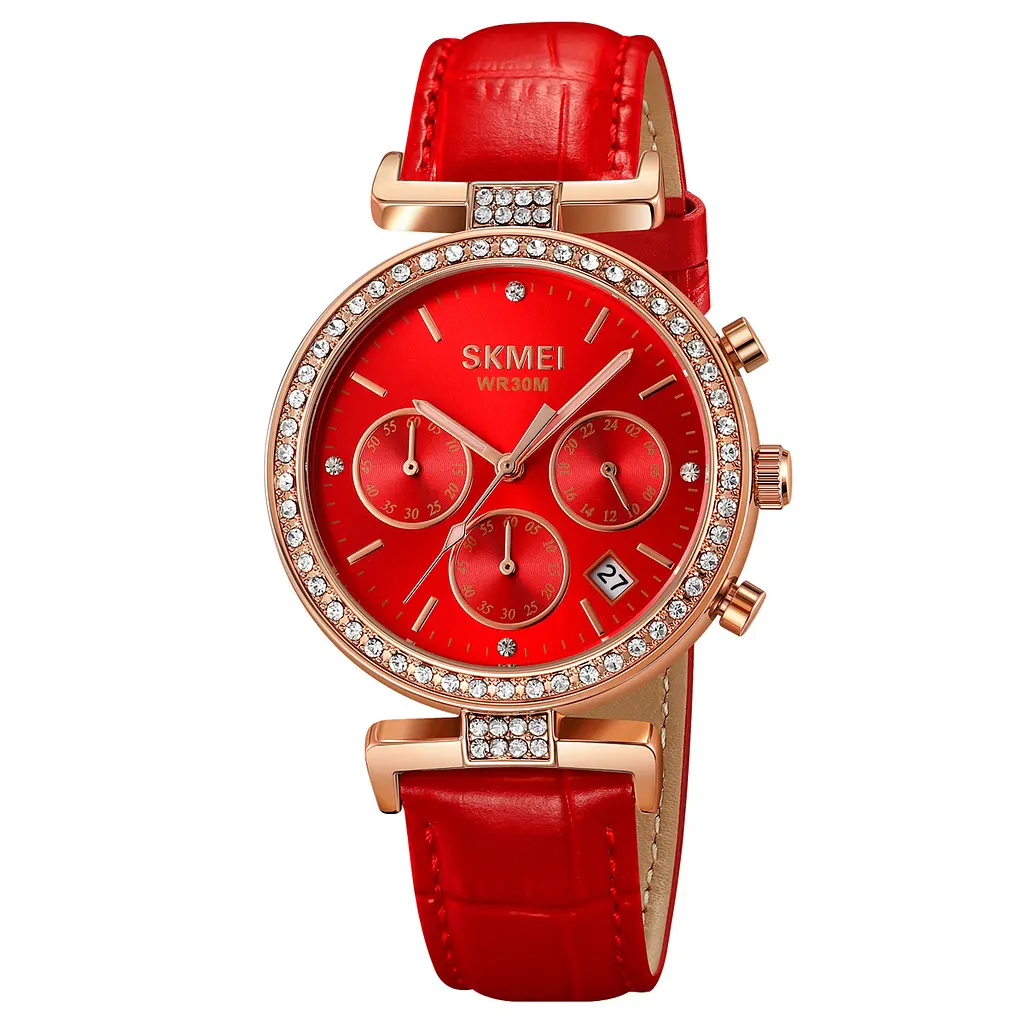 Наручные часы женские 2089RGRD Rose Gold-Red Skmei acs0030309 - фото 1