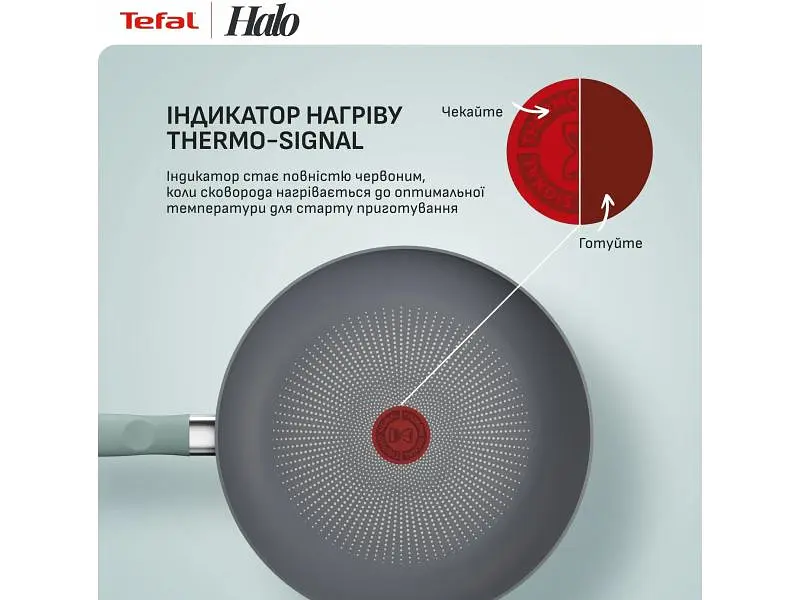 Сковорода для млинців Tefal Halo Eucalyptus 25 см (G0163802) - фото 4