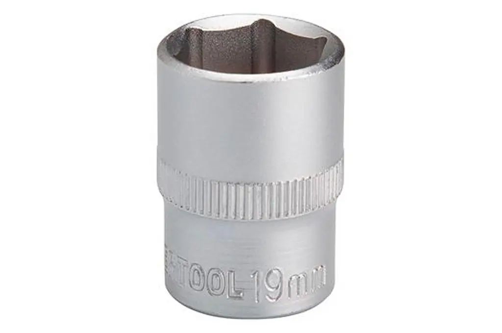 Головка торцевая шестигранная Intertool 19 мм x 1/2" матовая - фото 2