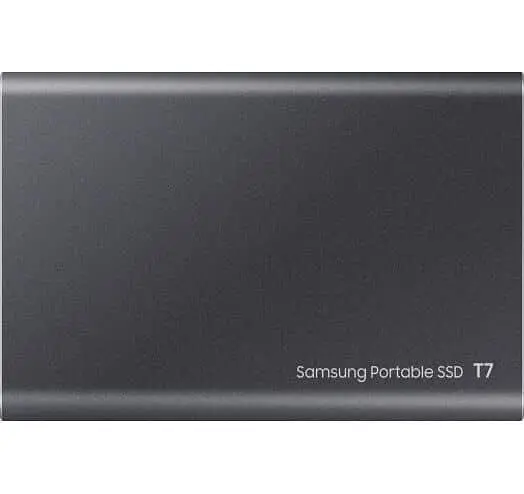 Накопичувач SSD Samsung SSD 2TB USB 3.2 Gen 2 T7 Titan Gray (MU-PC2T0T/WW) - фото 5