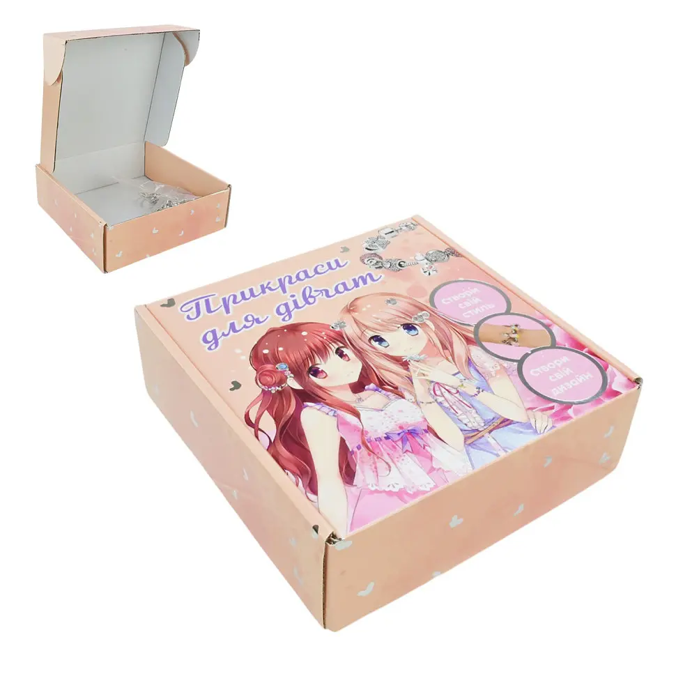 Набір для створення шарм-браслетів "Пандора" B4350(Violet) з підвісками - фото 2