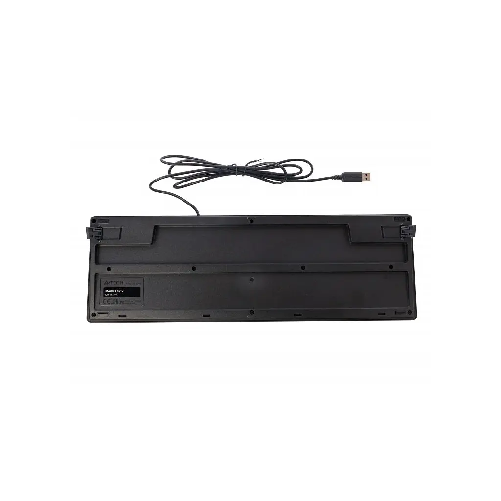 Клавиатура A4Tech FKS12 USB UA Black (4711421003155) - фото 6