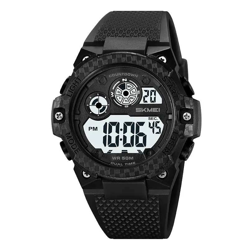 Чоловічий наручний годинник 2337BKWT Black-White Skmei acs0030009