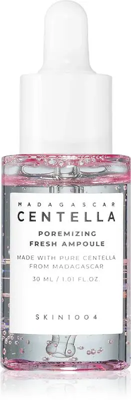 Cироватка-детокс для розгладження шкіри та звуження пор 30 мл SKIN1004 Madagascar Centella Poremizing Fresh Ampoule - фото 3
