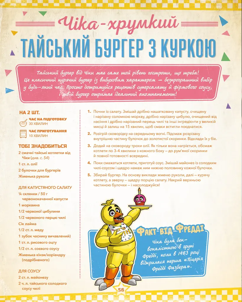 П’ять ночей із Фредді: кулінарна книга. Офіційне видання - Роб Морріс - фото 9