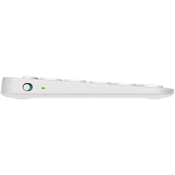 Клавіатура Logitech K380s Pebble Keys 2 Bluetooth White (920-011852) [96064] - фото 3