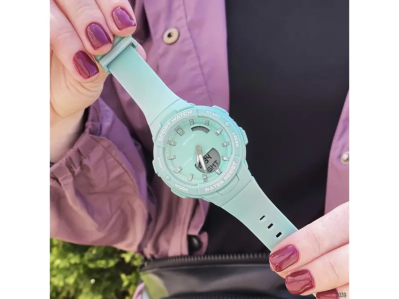 Жіночий наручний годинник 6005 Green Sanda acs0030968 - фото 8