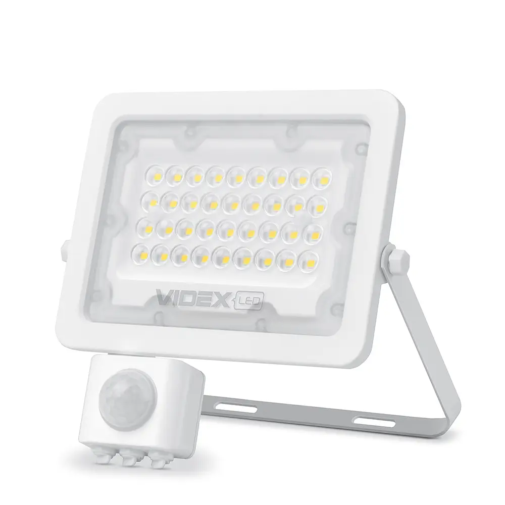 LED прожектор Videx F2e 30W 5000K з датчиком руху та освітленості (26265-000) - фото 2