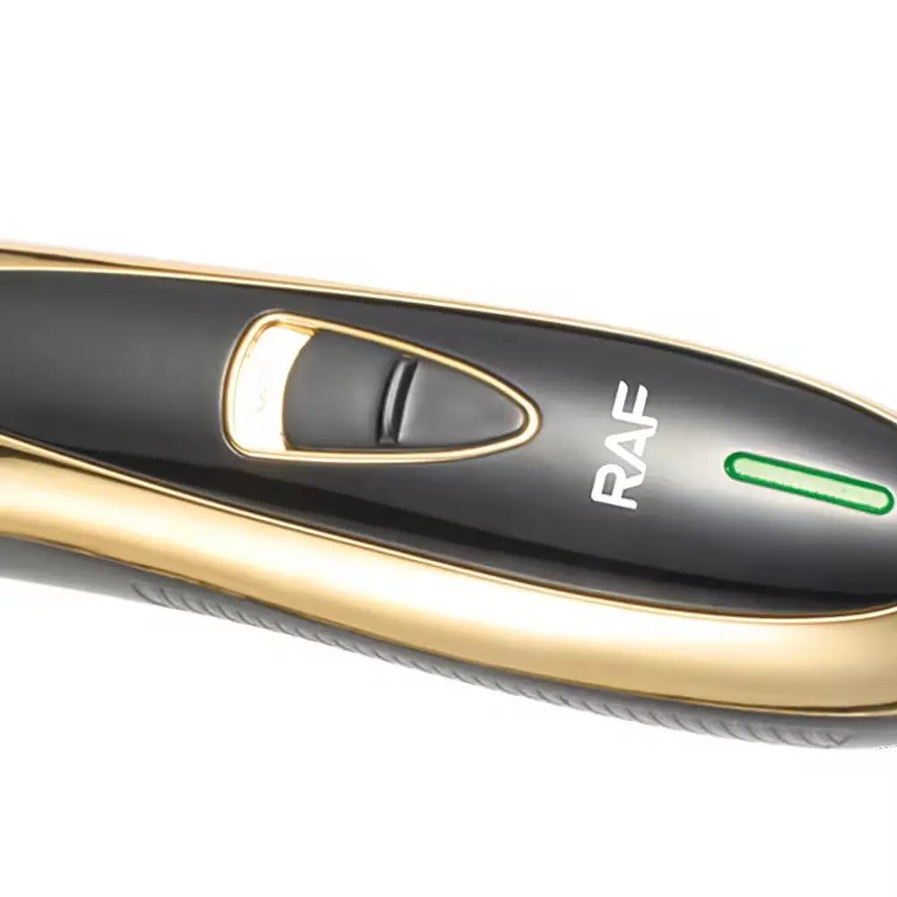 Машинка для стрижки волосся RAF R.4006 акумуляторна 3W Black-Gold - фото 4