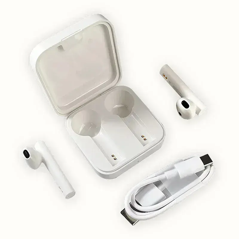 Бездротова стерео гарнітура Xiaomi Air 2 TWS з чистим звуком (23759-01_669) - фото 6