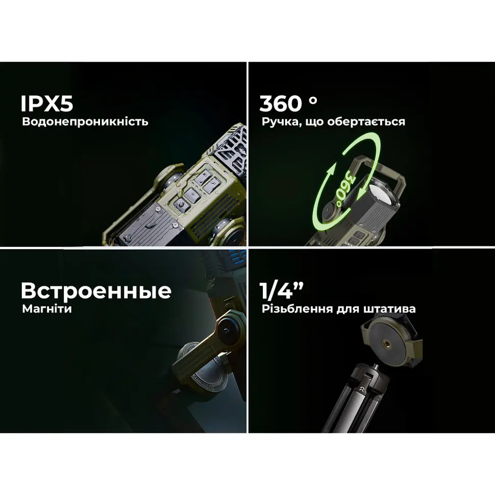 Фумигатор-фонарь-powerbank Flextail Evo Repel черный - фото 10