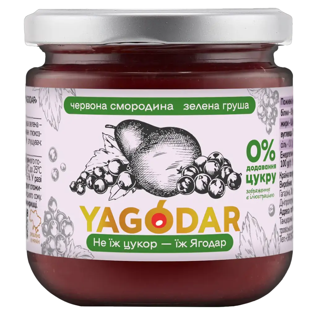 Набор джемов Yagodar 7 первых вкусов 1,4 кг - фото 4