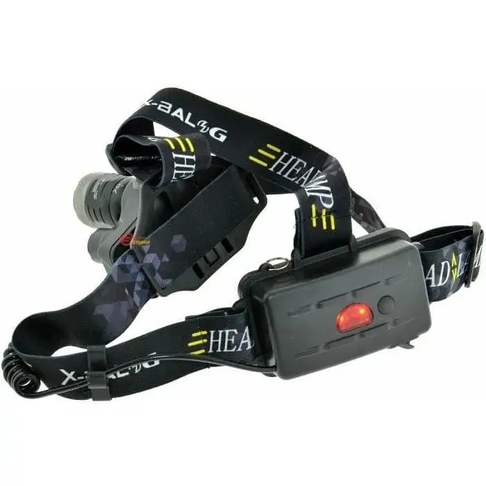 Фонарь налобный X-Balog BL-T45 LED аккумуляторный зум 4 режима работы - фото 2
