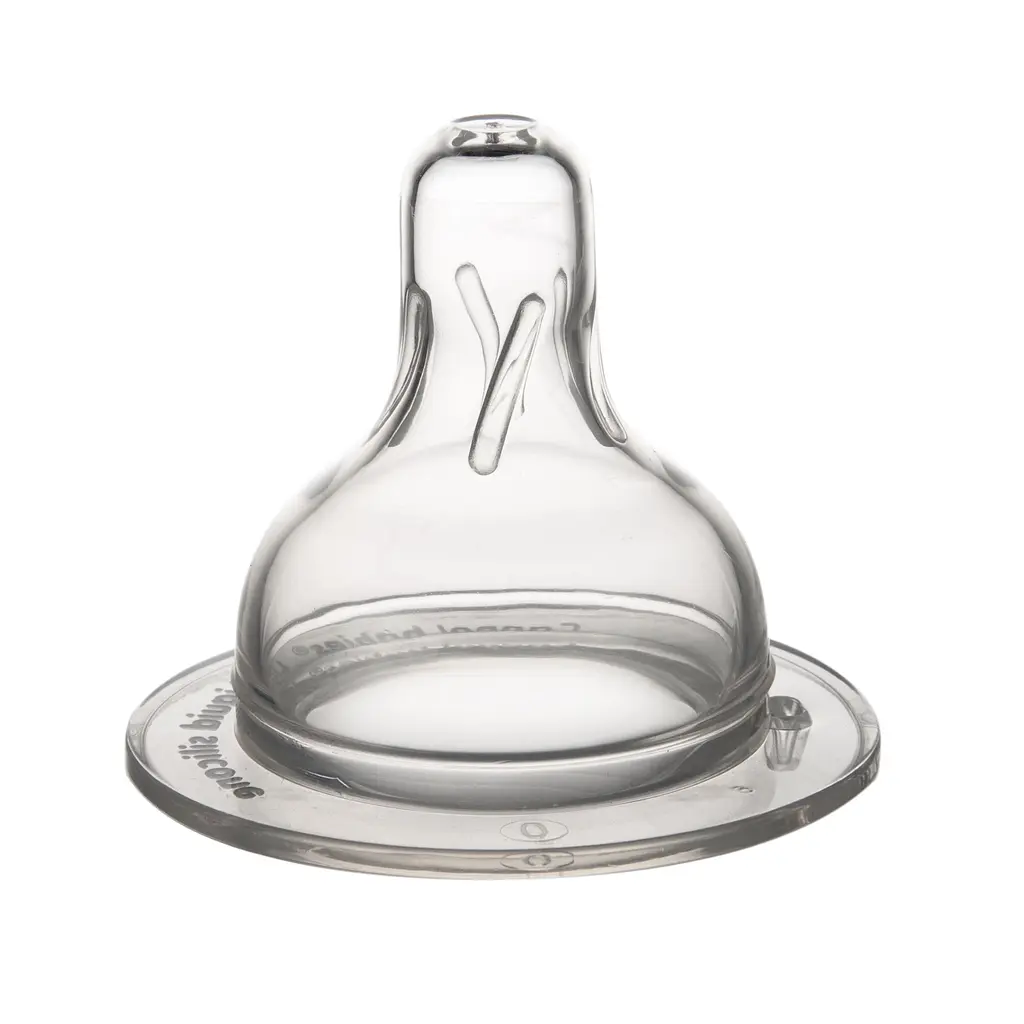 Соска силіконова Canpol babies EasyStart, швидкий потік, 12+, для пляшечок з широким отвором, 2 шт. (21/732) - фото 4