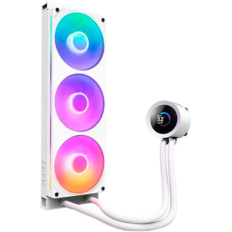 Система водяного охолодження NZXT Kraken Plus 360 RGB V2 White (RL-KR360-W2) - фото 7