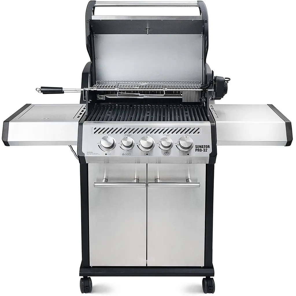 Газовый гриль Grilli Senator Pro-32 с системой BBQ Block Fire (700377) - фото 3