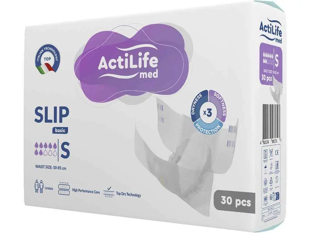 Підгузки для дорослих ACTILIFE MED BASIC р.S 30шт