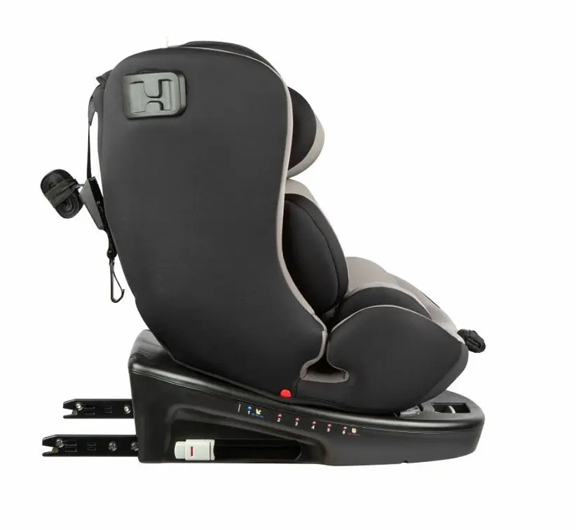Автокрісло Bebe ConfortT EvolveFix i-Size, Gray Mist, сіре з чорним (8106440210) - фото 3