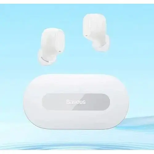 Бездротові навушники Baseus Bowie EZ10 True Wireless Earphones A00054300226-Z1 White - фото 5