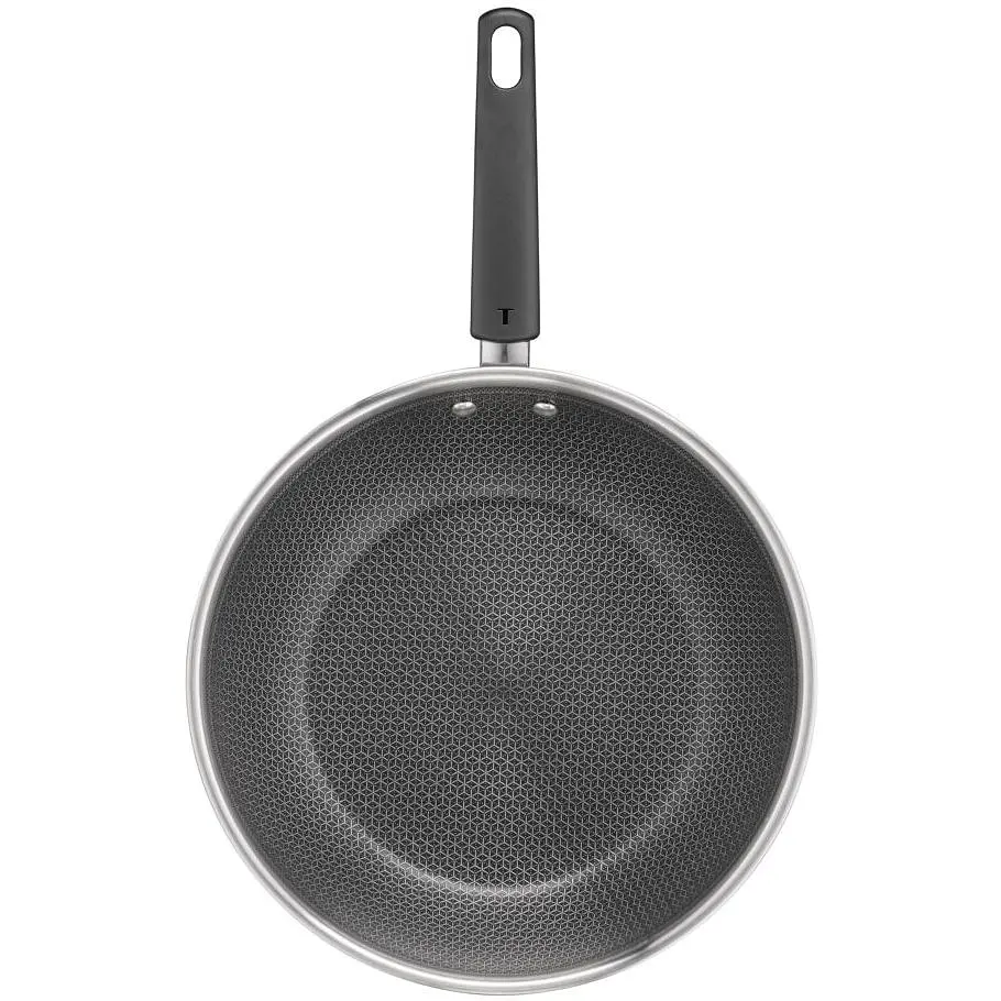 Сковорода ВОК Tefal Emotion+ Power с крышкой 28 см (E3411655) - фото 2