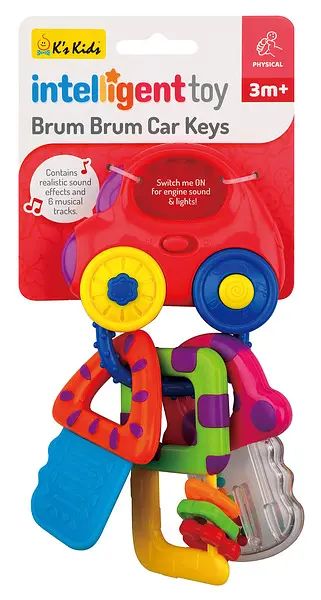 Погремушка Ks Kids Ключики, музыкальная со световыми эффектами (KIT23007) - фото 2