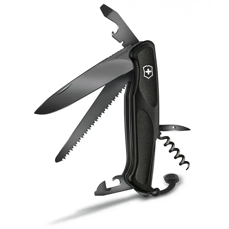 Ніж Victorinox RangerGrip 55 Onyx Black (0.9563.C31P) - фото 3