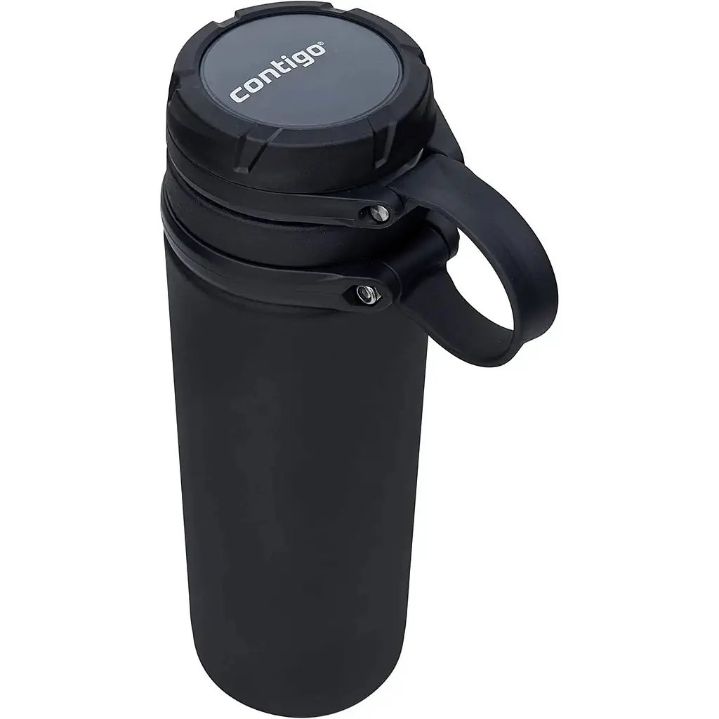 Термопляшка Contigo Fuse Matte Black 720 мл чорна (2156007) - фото 3