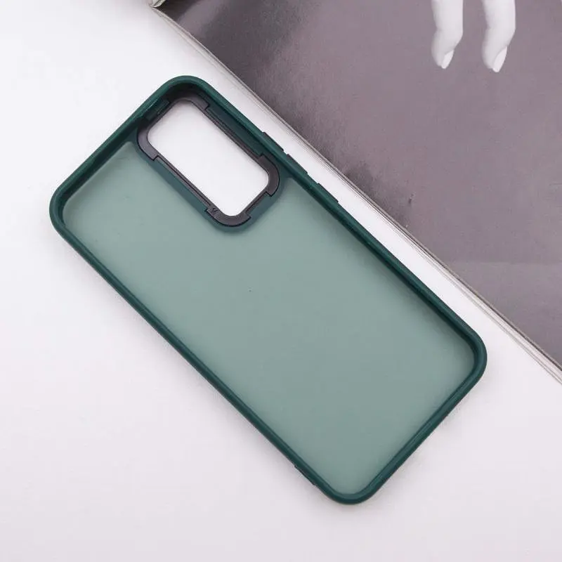 Чохол TPU+PC Lyon Frosted для Samsung Galaxy S25 FE Green - фото 3