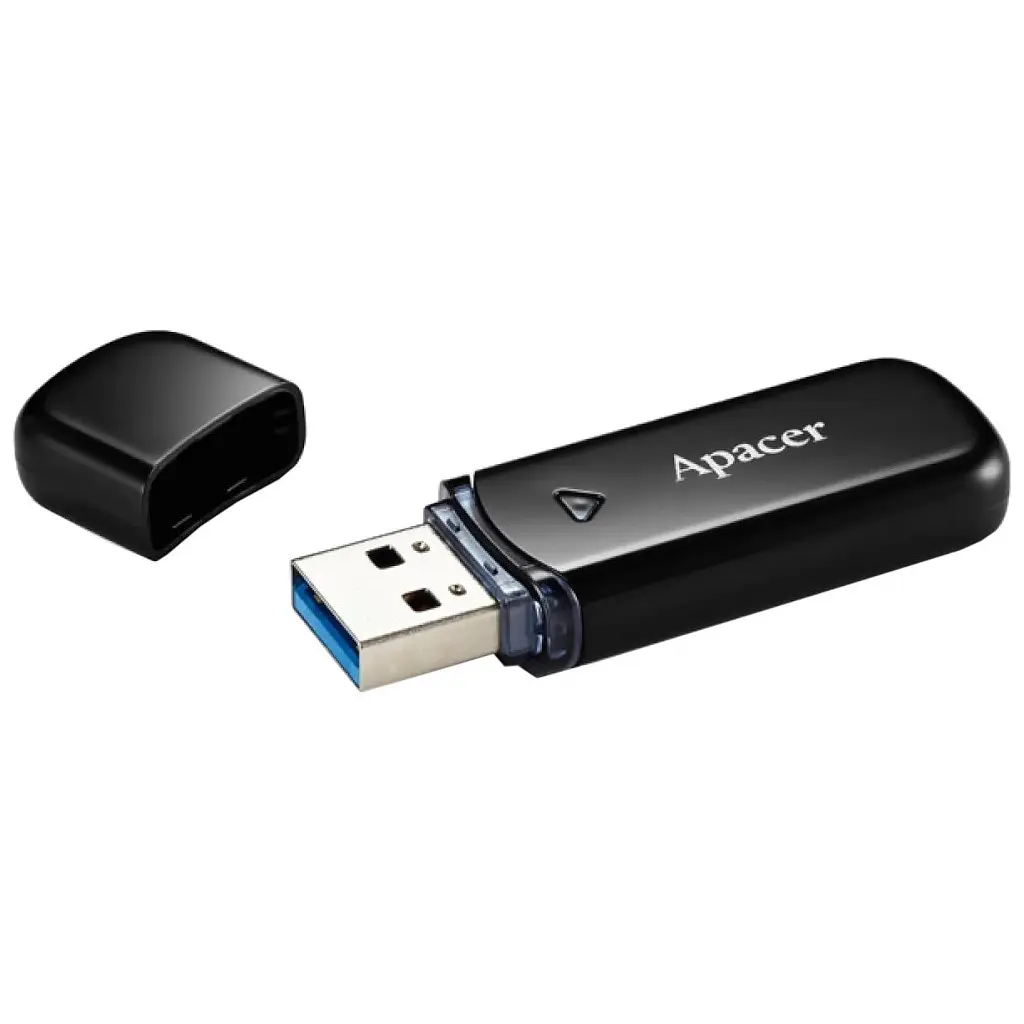 USB флеш накопичувач Apacer 128GB AH355 Mysterious Black USB 3.2 (AP128GAH355B-1) - фото 3