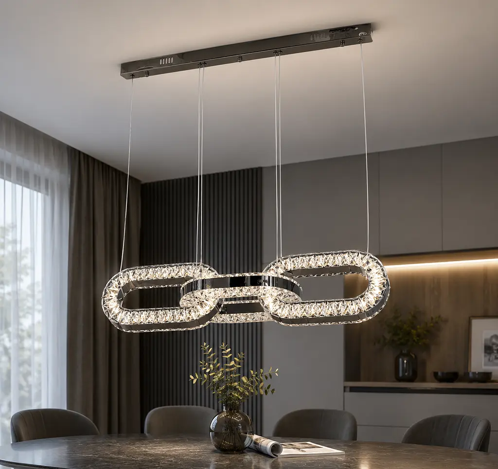 Люстра LED Artlight 7709/3F-BK