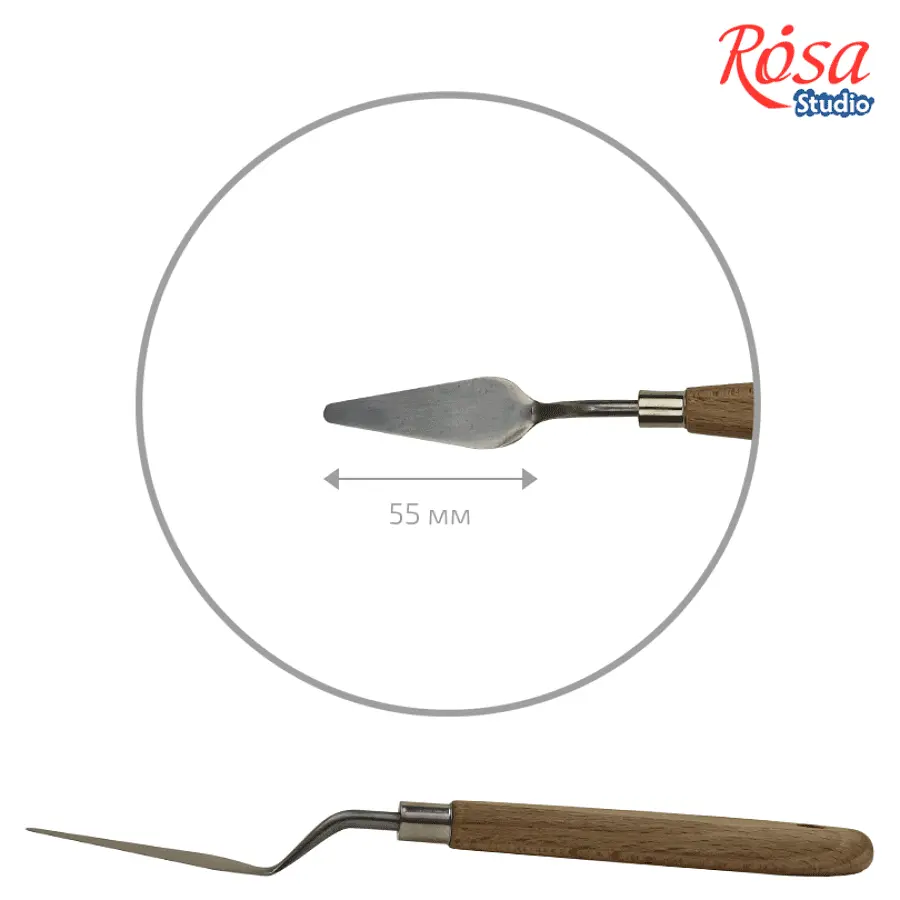 Мастихін ROSA Studio 11920 Classic (6 см, крапля)