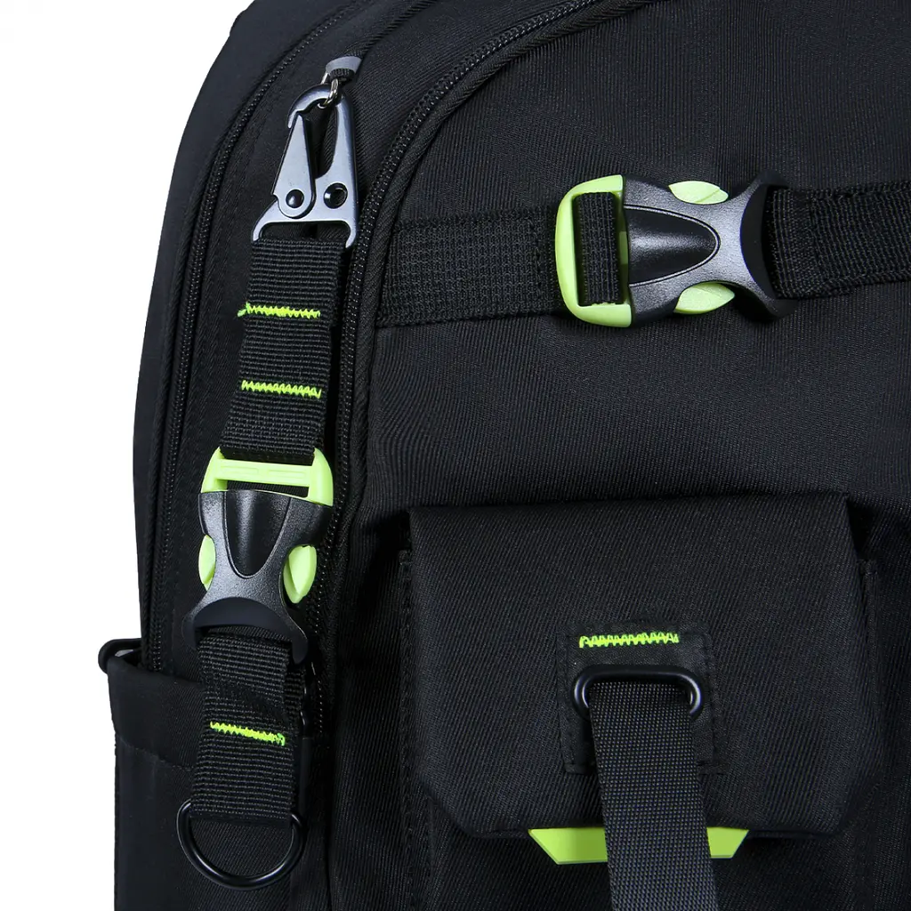 Рюкзак шкільний Yes TS-43L Just Black 43х30х16 см чорний (550480) - фото 12