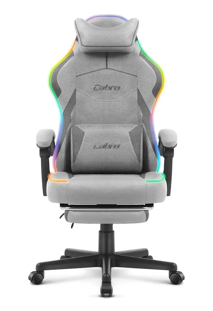Кресло Cabro C502 LED Grey ткань - фото 3