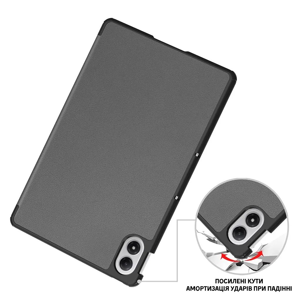 Чохол до планшета BeCover Smart Case Xiaomi Redmi Pad 2 Pro 12.1" Gray (714630) - фото 4