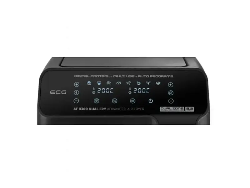 Мультипіч (аерофритюрниця) ECG AF 8300 Dual Fry - фото 8