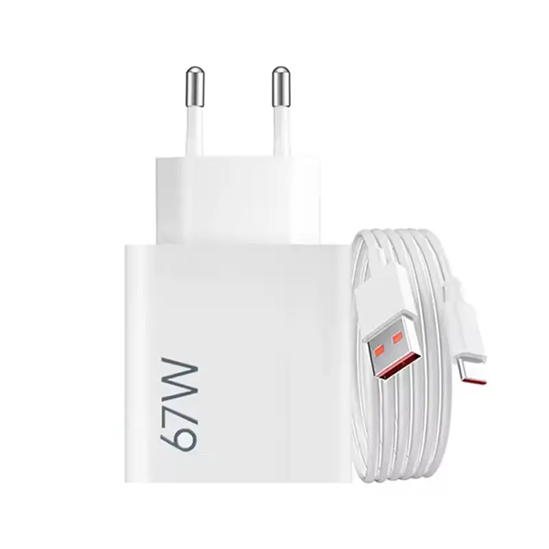Зарядний пристрій Nectronix MDY-12 QC4.0 5-20V 3-6 2A 67 Вт USB 1 м Білий (101139)