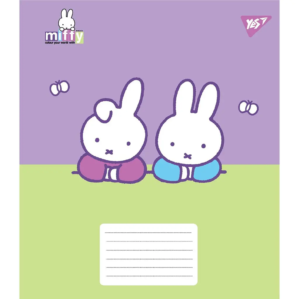 Набор тетрадей Yes Miffy Spring A5 в клетку 12 листов 25 шт. (767624) - фото 6