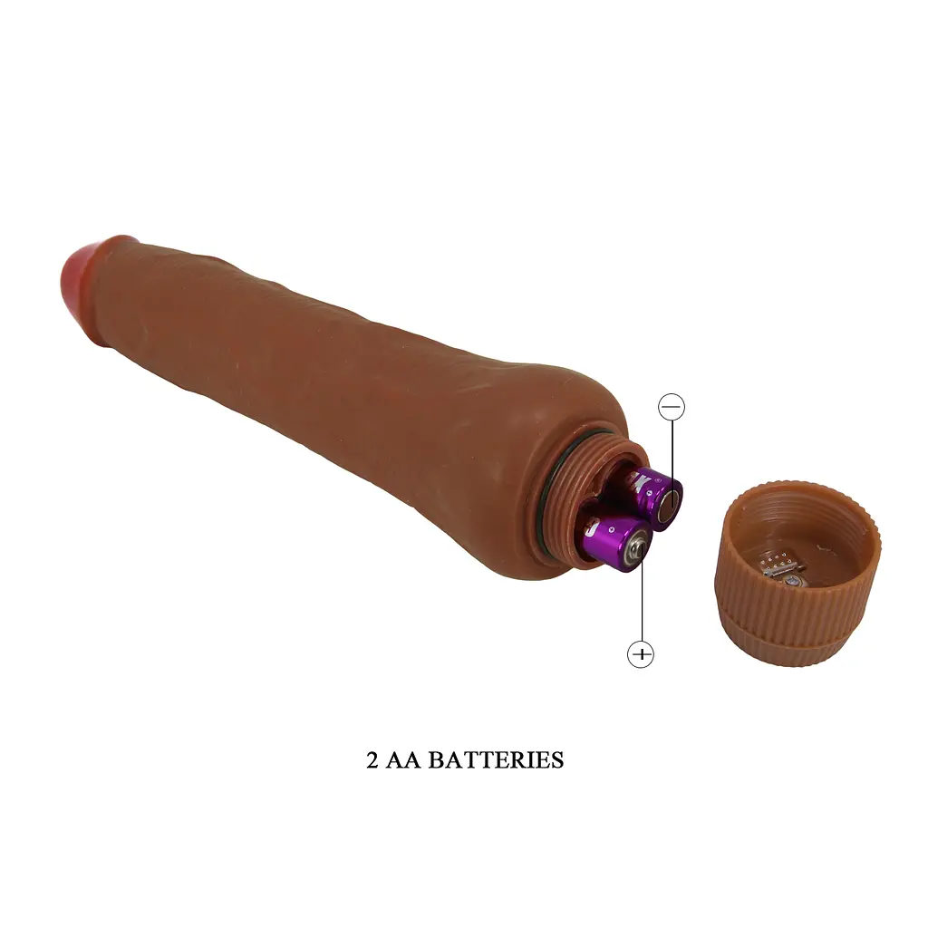 Вібратор Barbara Dryad Vibrator 9,8" Brown - фото 9