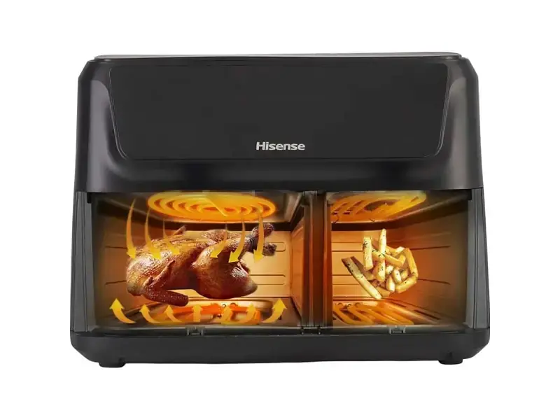 Мультипіч (аерофритюрниця) Hisense HAF3300DHCD Black (747984) - фото 7