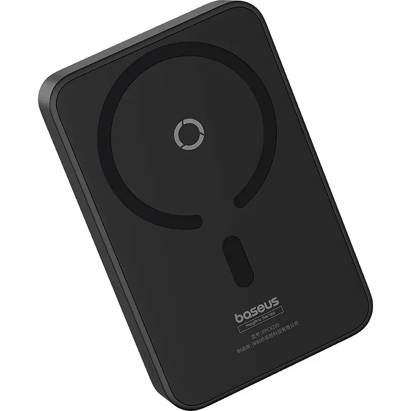 Зовнішній акумулятор Baseus MagPro Magnetic Bracket 5000mAh 20W Black [P10064101123-00] [102130] - фото 2