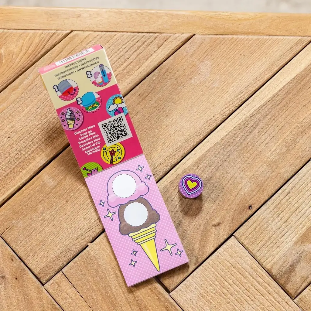 Набір Melissa & Doug Sticker WOW! Улюблені речі - мініблокнот і 200 наліпок для штампу запасний комплект (SKU-288) - фото 8