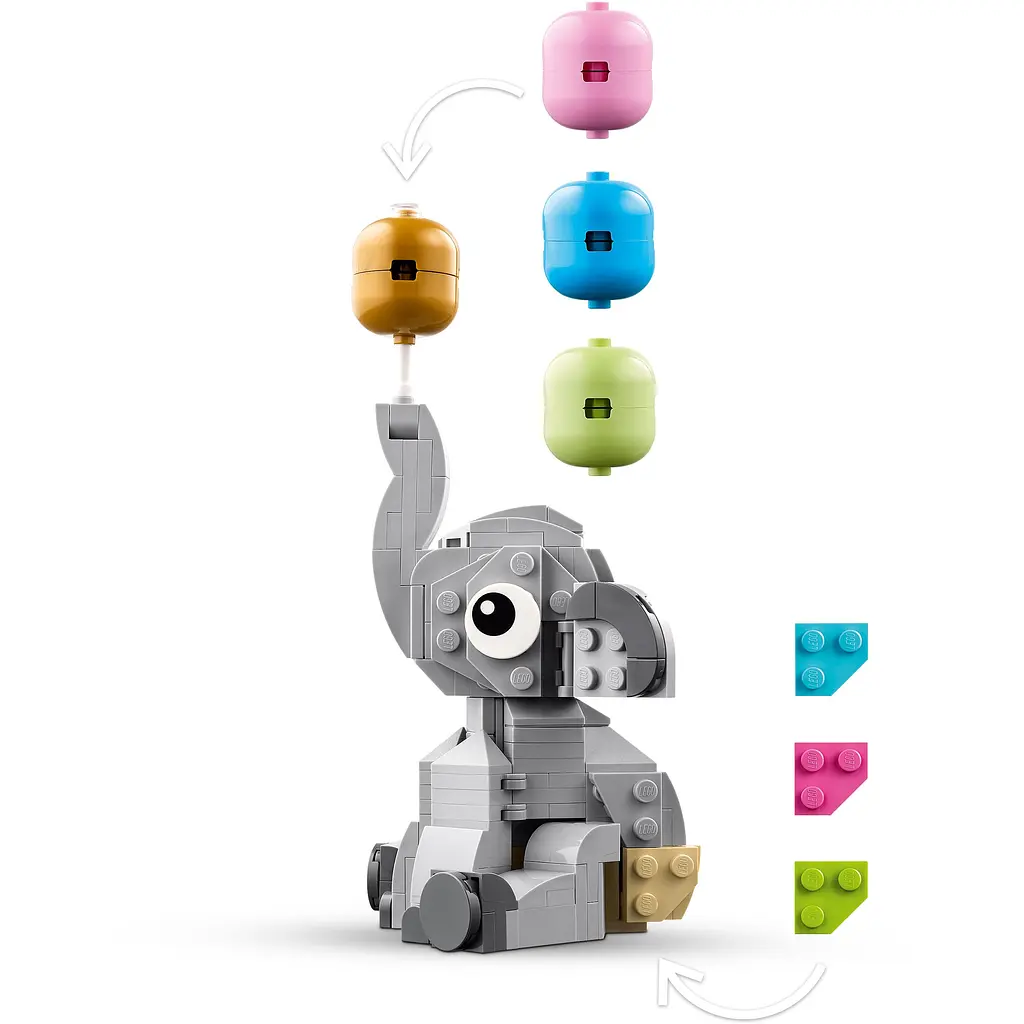 Конструктор LEGO Слоненя в небі (40814) - фото 6
