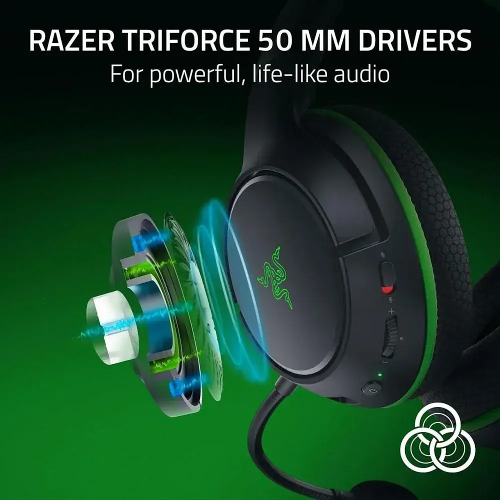 Навушники з мікрофоном Razer Kaira HyperSpeed for Xbox Black (RZ04-04480100-R3M1) - фото 7