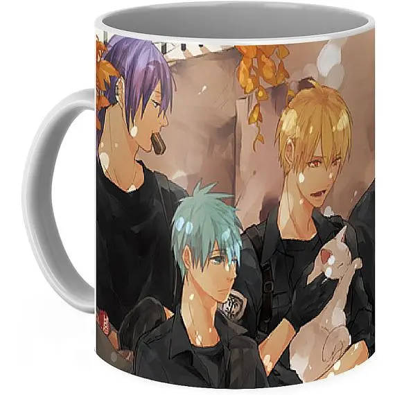 Кухоль GeekLand Kuroko no Basuke Баскетбол Куроко  KB.02.01 330 мл білий - фото 2