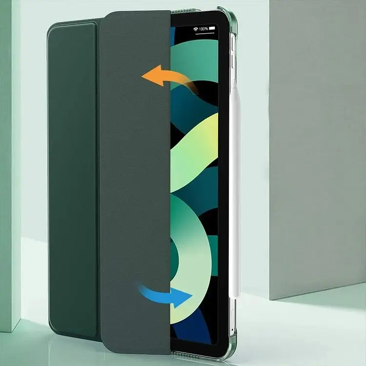 Чохол-книжка BeCover Tri Fold Hard для Apple iPad Air 11" M2/M3 2024/2025 Dark Green (711414) - фото 4
