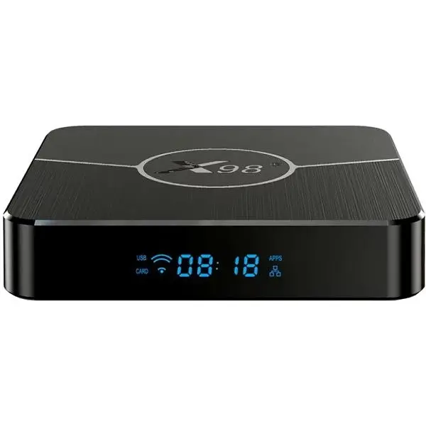 Смарт TV приставка X98 Android SmartTV Box Plus 4/64Гб - фото 3